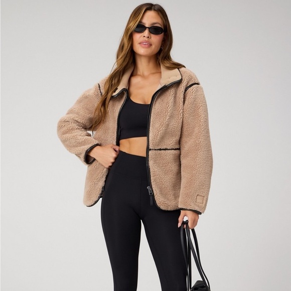 Fabletics Teddy Mid-Length Jacket - Picture 2 of 6